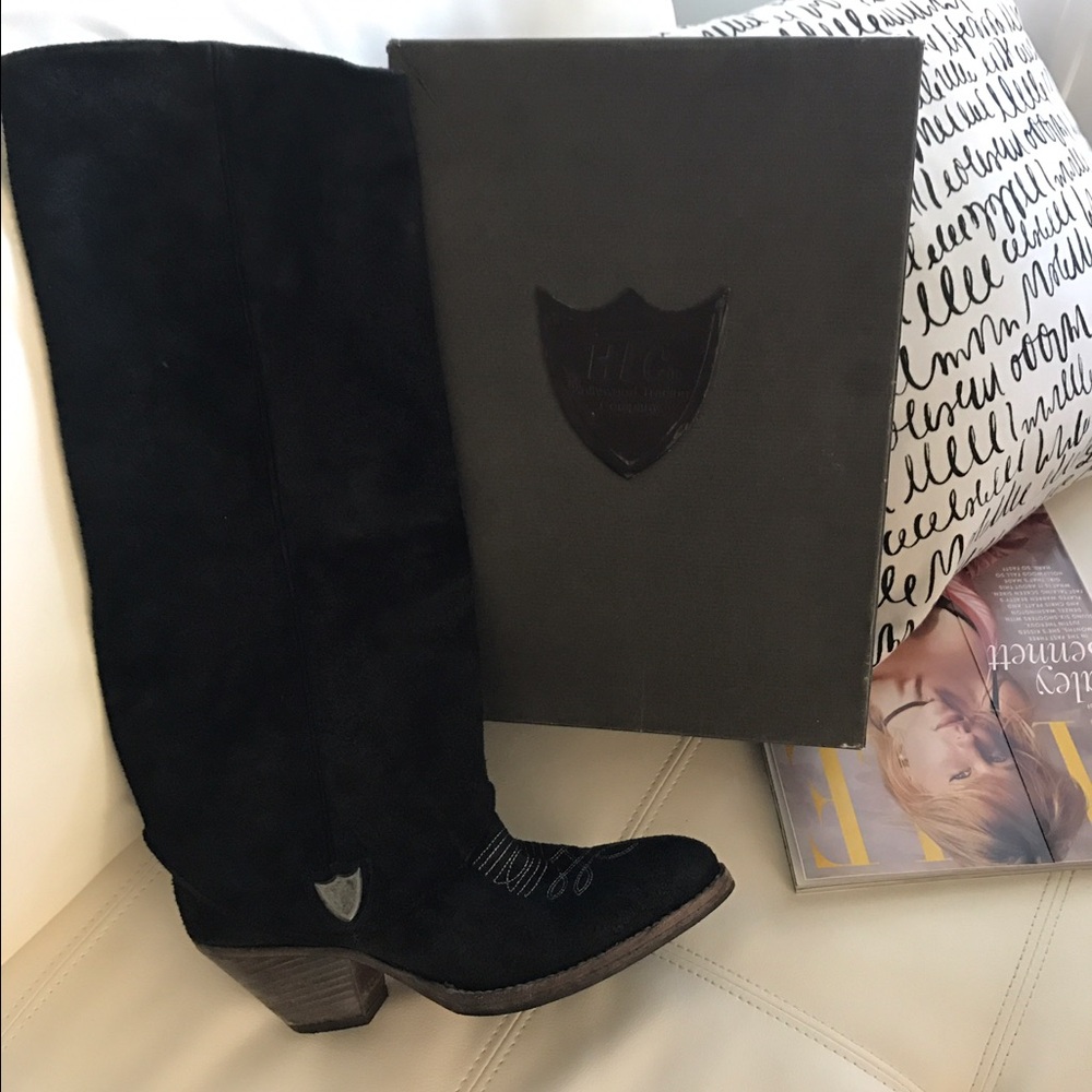 HTC leather boots
